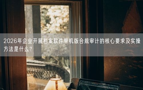 2026年企业开展档案软件单机版合规审计的核心要求及实操方法是什么？