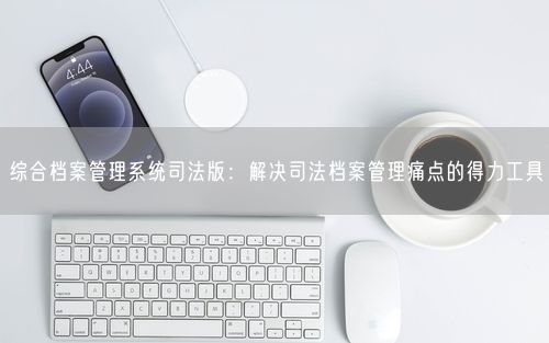 综合档案管理系统司法版：解决司法档案管理痛点的得力工具