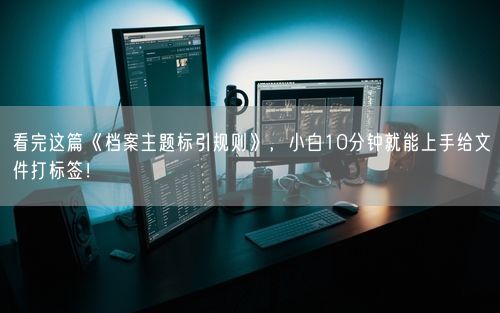 看完这篇《档案主题标引规则》，小白10分钟就能上手给文件打标签！