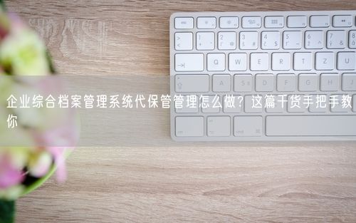 企业综合档案管理系统代保管管理怎么做？这篇干货手把手教你