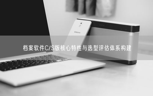 档案软件C/S版核心特性与选型评估体系构建