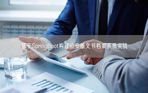 基于SpringBoot构建公安版文书档案系统实战