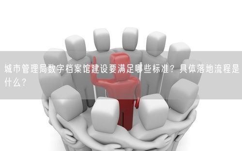 城市管理局数字档案馆建设要满足哪些标准？具体落地流程是什么？
