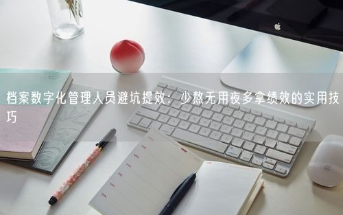 档案数字化管理人员避坑提效：少熬无用夜多拿绩效的实用技巧