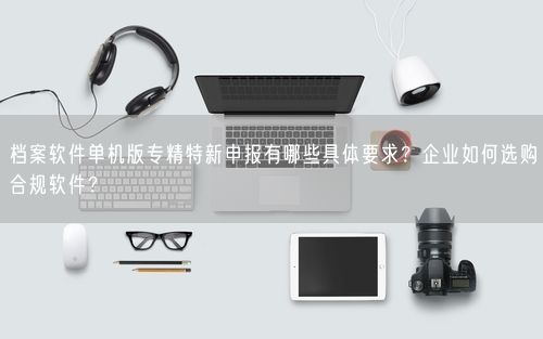 档案软件单机版专精特新申报有哪些具体要求?企业如何选购合规软件?