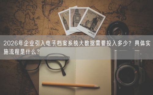 2026年企业引入电子档案系统大数据需要投入多少？具体实施流程是什么？