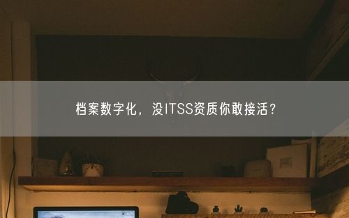 档案数字化，没ITSS资质你敢接活？