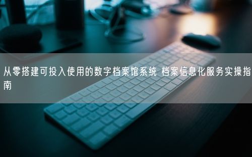 从零搭建可投入使用的数字档案馆系统 档案信息化服务实操指南