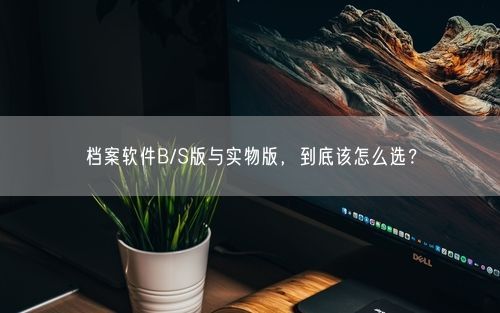 档案软件B/S版与实物版，到底该怎么选？