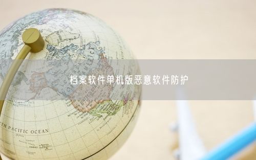 档案软件单机版恶意软件防护