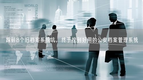 踩碎8个旧档案系统坑,终于挖到好用的公安档案管理系统
