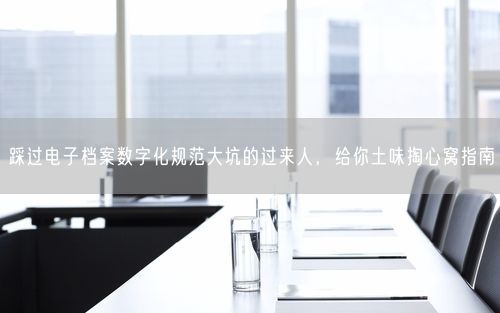 踩过电子档案数字化规范大坑的过来人，给你土味掏心窝指南