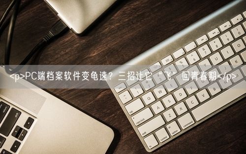 <p>PC端档案软件变龟速？三招让它“飞”回青春期</p>