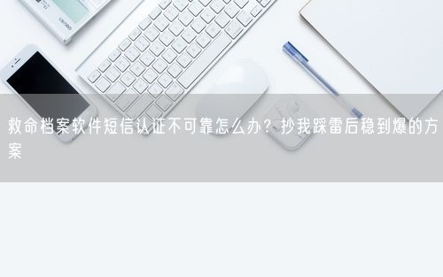 救命档案软件短信认证不可靠怎么办？抄我踩雷后稳到爆的方案