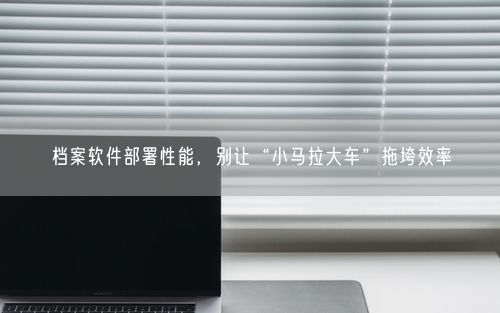 档案软件部署性能，别让“小马拉大车”拖垮效率
