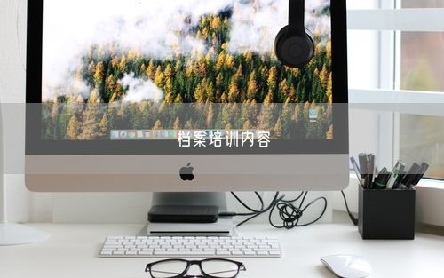 档案培训内容