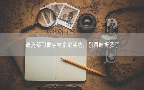 政府部门数字档案馆系统，别再瞎折腾了