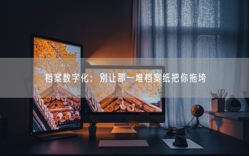 档案数字化：别让那一堆档案纸把你拖垮