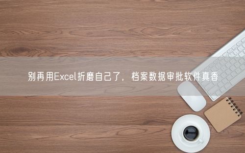别再用Excel折磨自己了，档案数据审批软件真香