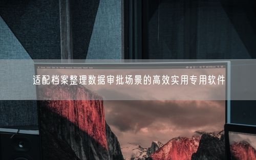 适配档案整理数据审批场景的高效实用专用软件