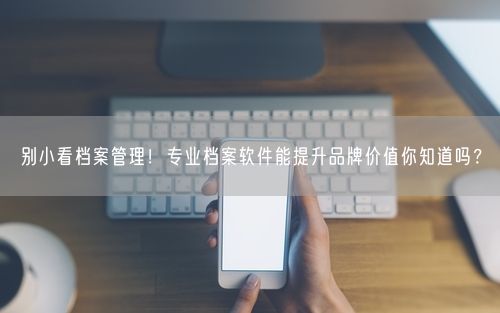 别小看档案管理！专业档案软件能提升品牌价值你知道吗？