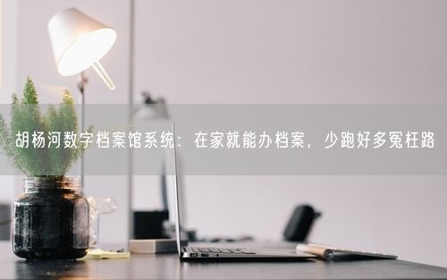 胡杨河数字档案馆系统：在家就能办档案，少跑好多冤枉路