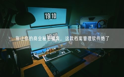 别让你的商业秘密裸奔，这款档案管理软件绝了