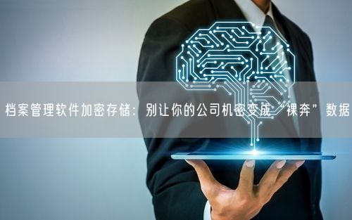 档案管理软件加密存储：别让你的公司机密变成“裸奔”数据