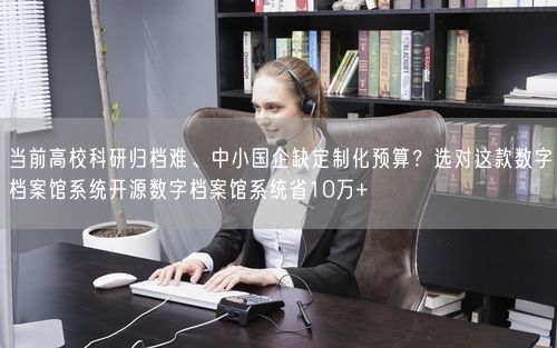当前高校科研归档难、中小国企缺定制化预算？选对这款数字档案馆系统开源数字档案馆系统省10万+