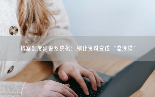 档案制度建设系统化：别让资料变成“流浪猫”