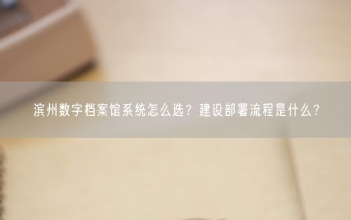 滨州数字档案馆系统怎么选？建设部署流程是什么？