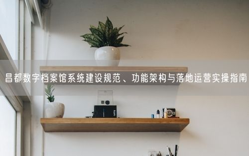昌都数字档案馆系统建设规范、功能架构与落地运营实操指南
