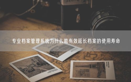 专业档案管理系统为什么能有效延长档案的使用寿命
