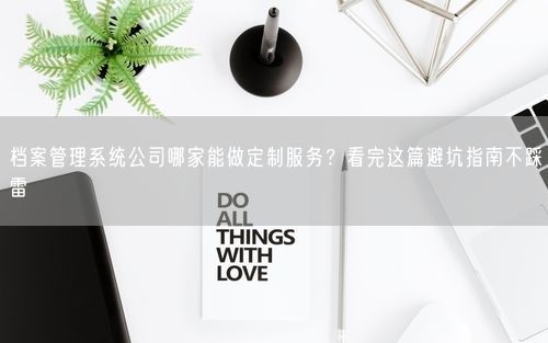 档案管理系统公司哪家能做定制服务？看完这篇避坑指南不踩雷