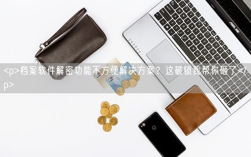 <p>档案软件解密功能不方便解决方案？这破锁我帮你砸了</p>