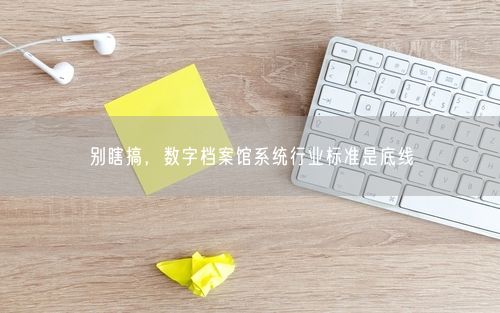 别瞎搞，数字档案馆系统行业标准是底线