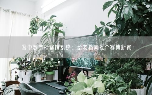 晋中数字档案馆系统：给老档案找个赛博新家