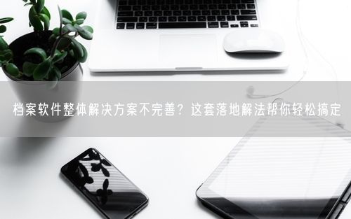 档案软件整体解决方案不完善？这套落地解法帮你轻松搞定