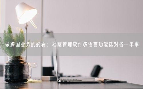 做跨国业务的必看：档案管理软件多语言功能选对省一半事