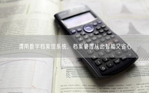 渭南数字档案馆系统，档案管理从此智能又省心