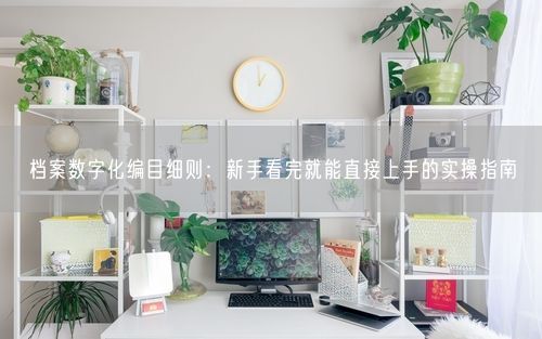 档案数字化编目细则:新手看完就能直接上手的实操指南