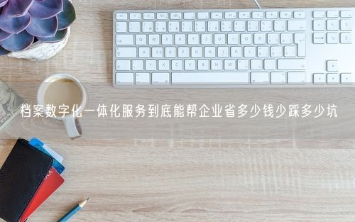 档案数字化一体化服务到底能帮企业省多少钱少踩多少坑