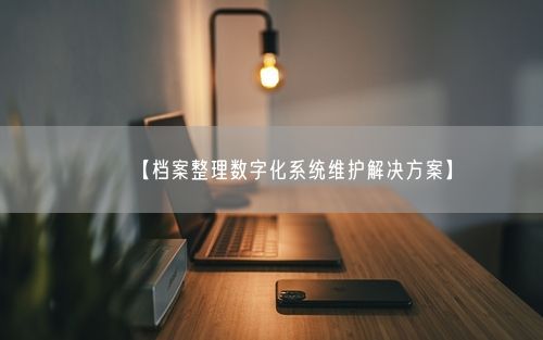 【档案整理数字化系统维护解决方案】