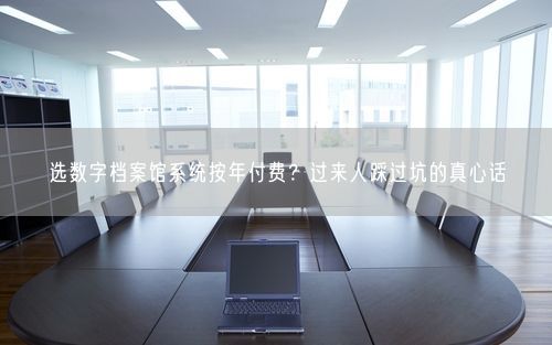 选数字档案馆系统按年付费？过来人踩过坑的真心话