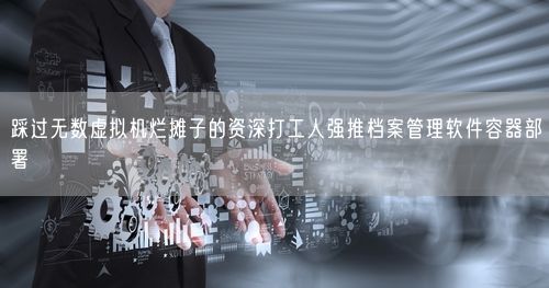 踩过无数虚拟机烂摊子的资深打工人强推档案管理软件容器部署
