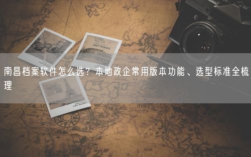 南昌档案软件怎么选？本地政企常用版本功能、选型标准全梳理