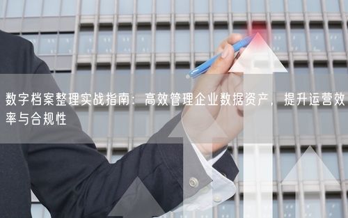 数字档案整理实战指南:高效管理企业数据资产,提升运营效率与合规性