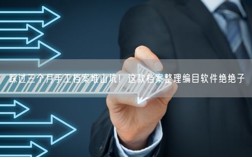 踩过三个月手工档案堆山坑！这款档案整理编目软件绝绝子