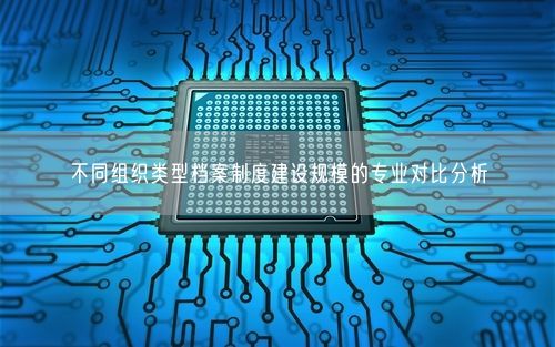 不同组织类型档案制度建设规模的专业对比分析