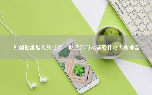 别翻旧纸堆找凭证哭!财政部门档案软件救大命神器